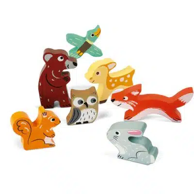 Janod Chunky Puzzel - Bosdieren