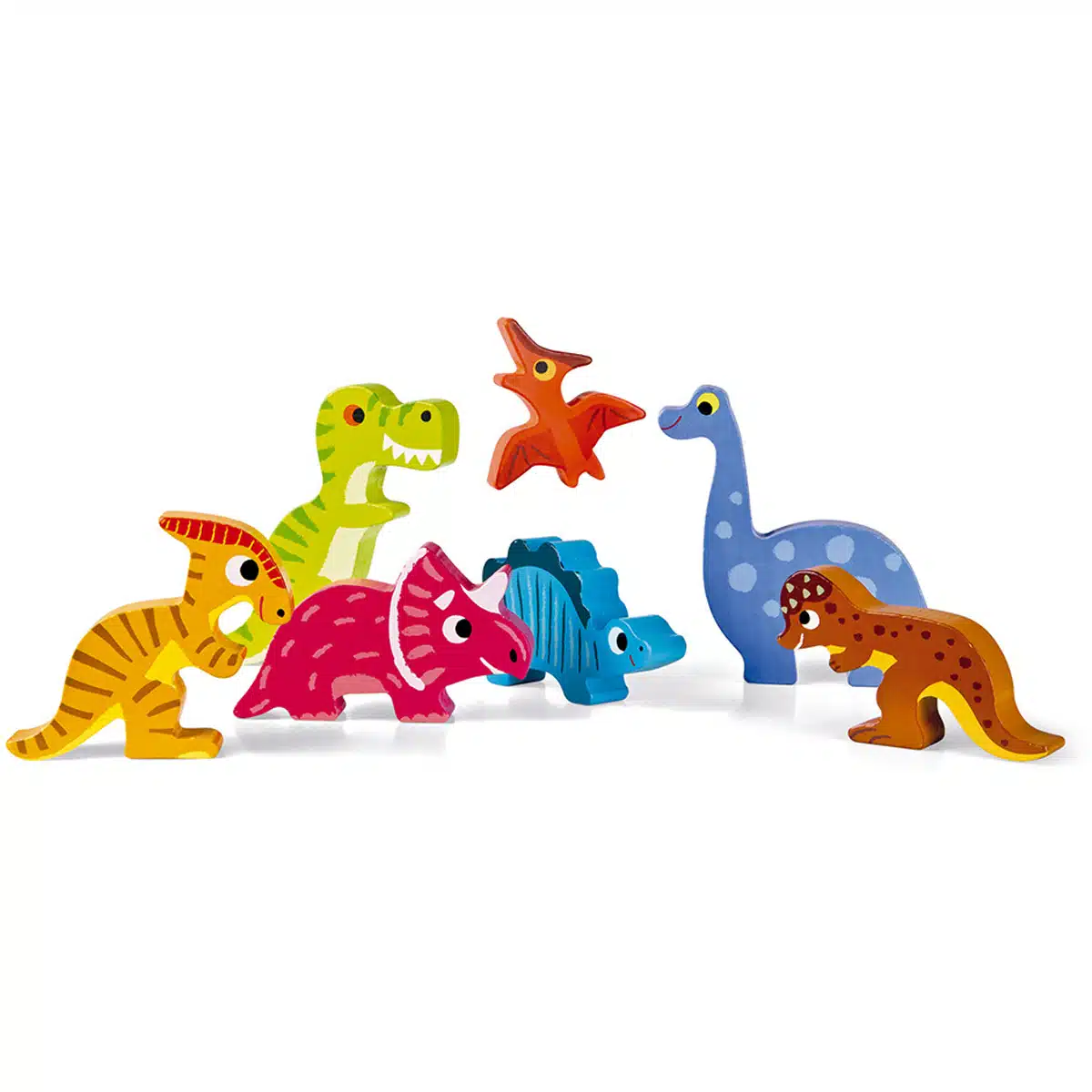 Janod Chunky Puzzel - Dinosaurus