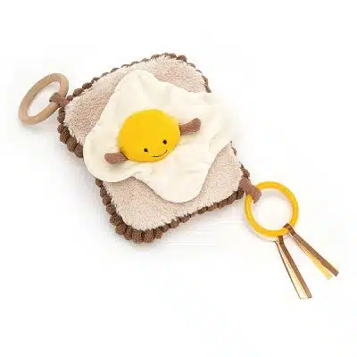 Jellycat - Amuseable Egg On Toast Activity Toy