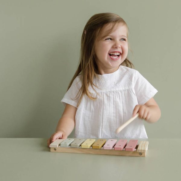 Little Dutch - Houten Xylofoon Pink
