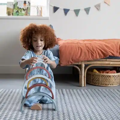 Little Dutch - Stapelaar Regenboog FSC