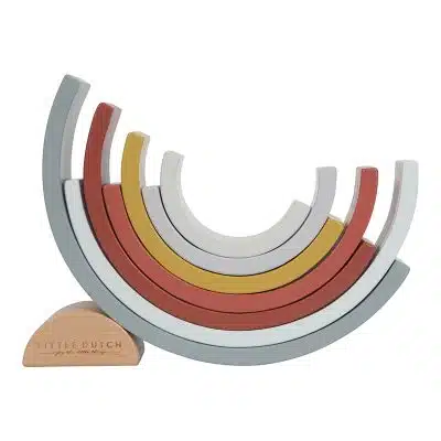 Little Dutch - Stapelaar Regenboog FSC