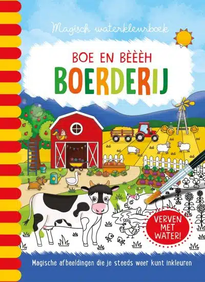 Magisch waterkleurboek - Boerderij