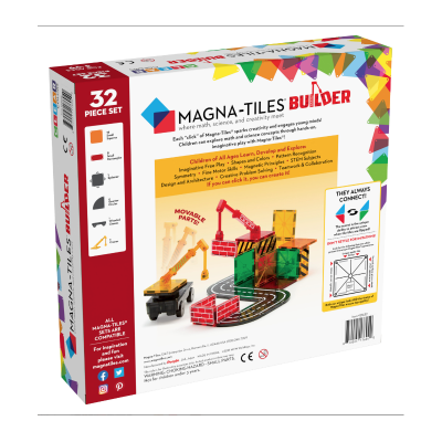 Magna-Tiles - Builder - 32 piece set
