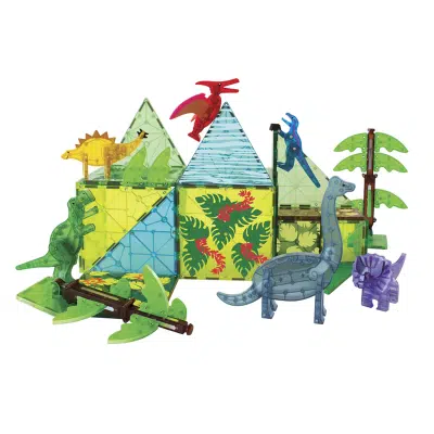Magna-Tiles - Dino world XL - 50 piece set