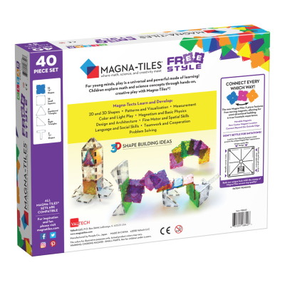 Magna-Tiles - FreeStyle 40 Piece Set