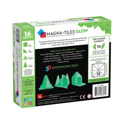 Magna-Tiles - Glow 16 Piece Set
