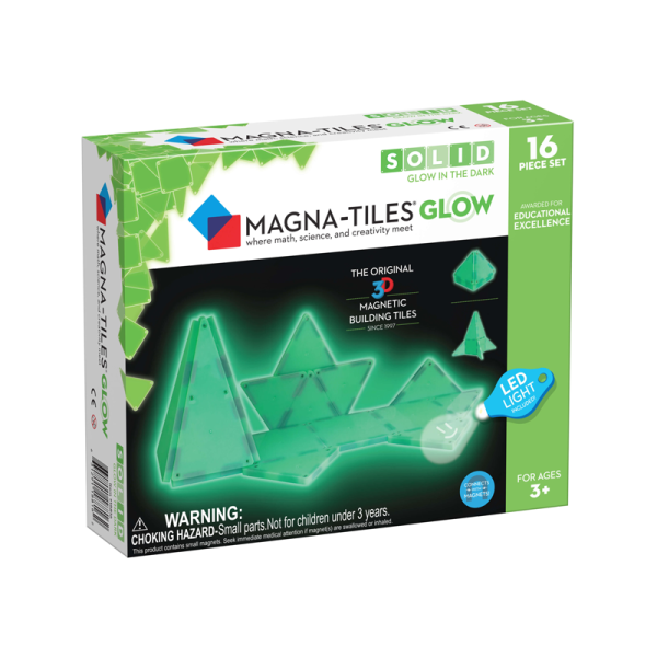 Magna-Tiles - Glow 16 Piece Set