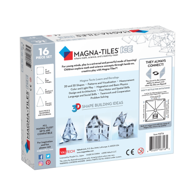Magna-Tiles - ICE 16 Piece Set