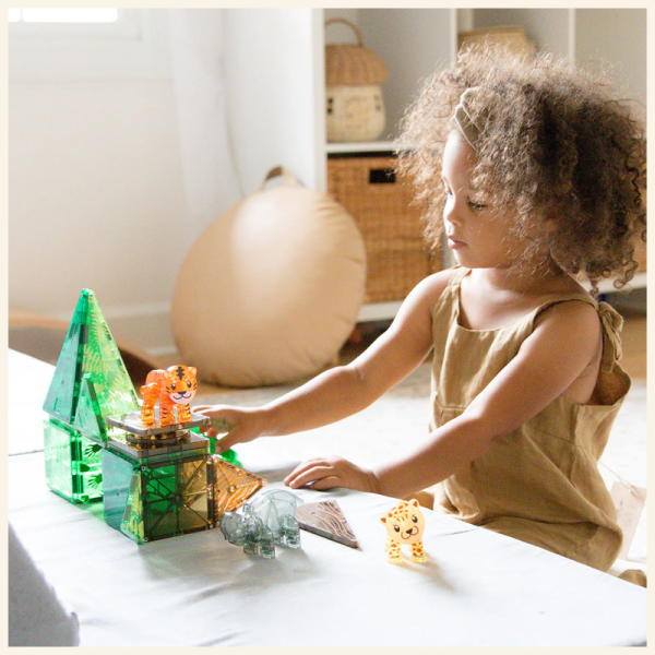 Magna-Tiles - Jungle Animals 25-Piece Set