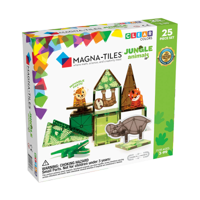 Magna-Tiles - Jungle Animals 25-Piece Set