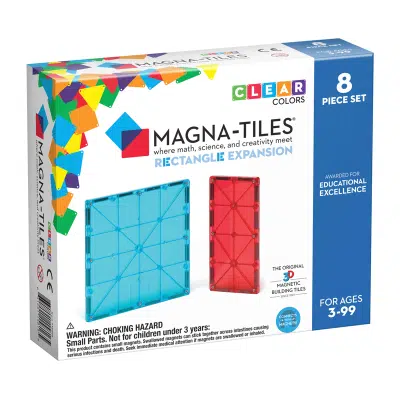 Magna-Tiles - Rectangles 8 Piece Expansion Set