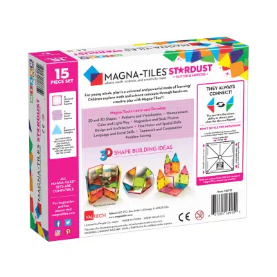 Magna-Tiles - Stardust 15 Piece Set