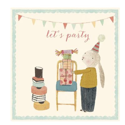 Maileg Bunny Let's Party - Double Card