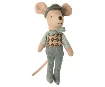 Mouse car with Garage - Yellow