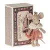 Maileg - Princess Mouse - Little Sister in Matchbox