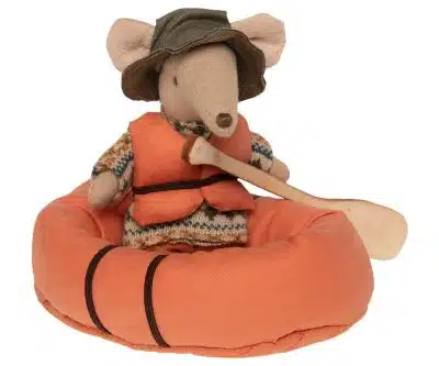 Maileg - Rubber boat, Mouse