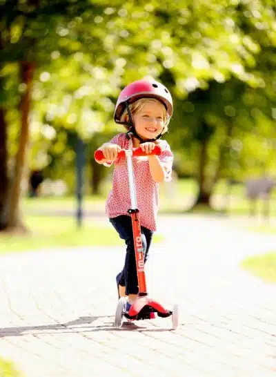 Micro Step Mini Micro step Deluxe turquoise/roze