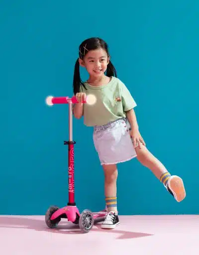 Micro Step - Mini Micro Step Deluxe Magic Roze