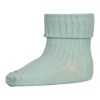 MP cotton rib - baby sok - granite green - mt 19-21