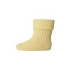 MP cotton rib - baby sok - light yellow 17-18