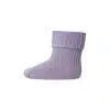 MP cotton rib - baby sok - soft lavender 17-18
