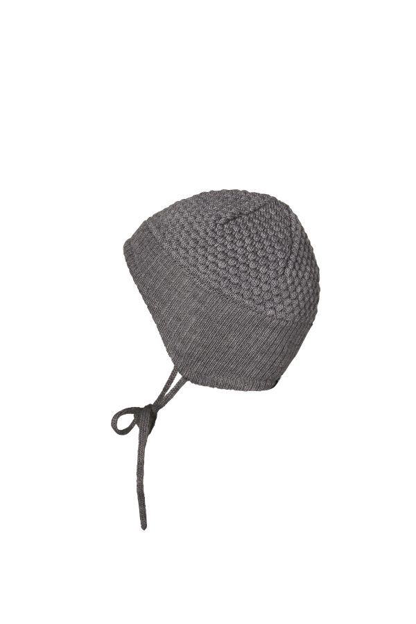 MP Denmark - Oslo bonnet - Grey Melange