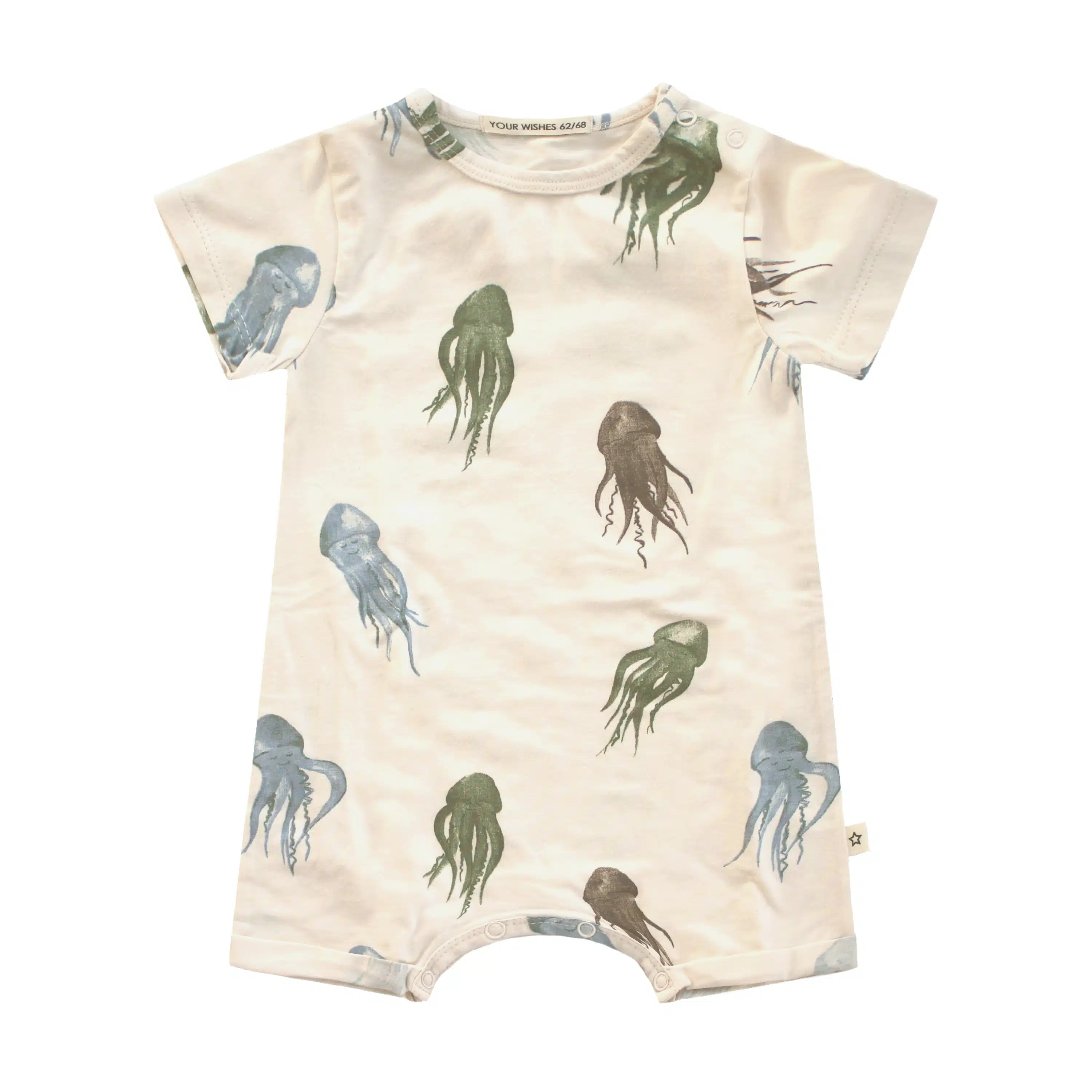 Onesie Short Sleeve - Jellyfish 86-92