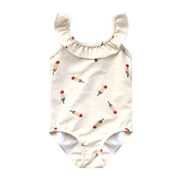 Ruffle Zwempak - Ice Cream 50/56