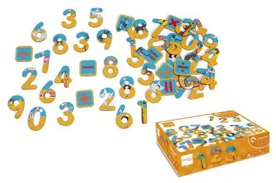 Scratch - Play&Learn Magneten 1 2 3 Safari