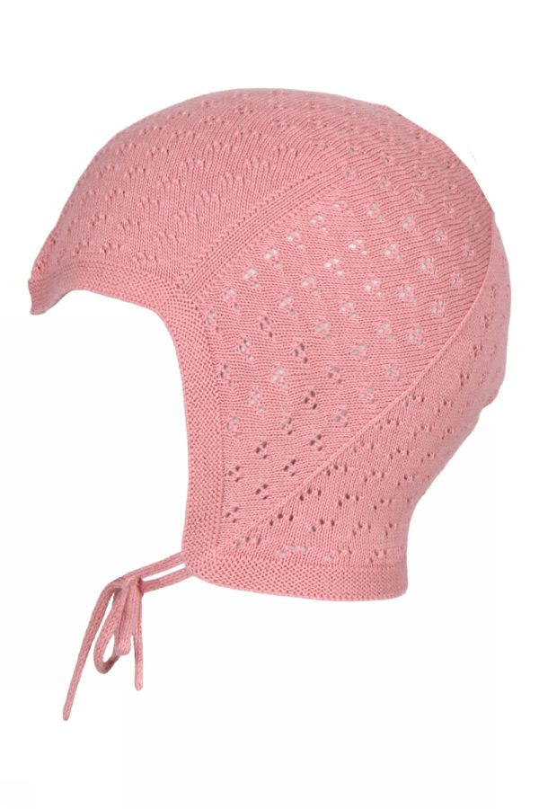MP - Sharon Baby Bonnet - Oud Roze - mt 35/37