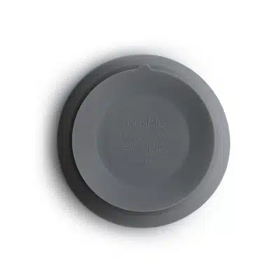 Mushie - Siliconen Bakje met Zuignap - Natural