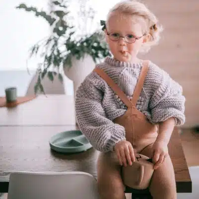 Mushie - Siliconen Snackcup - Natural