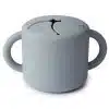 Mushie - Siliconen Snackcup - Stone