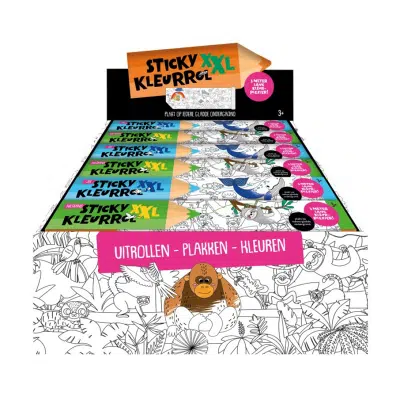 Sticky kleurrollen XXL