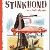 Stinkhond aan het strand
