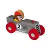Janod - Story - Racing retromotor - Zilver