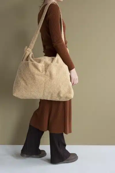 Nanami - Teddy Lifestyle Bag - Sand