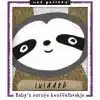 Wee Gallary - Baby's eerste knuffelboekje Luiaard