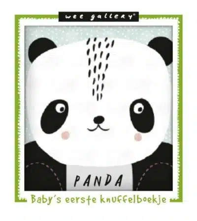 Wee Gallary - Baby's eerste knuffelboekje Panda
