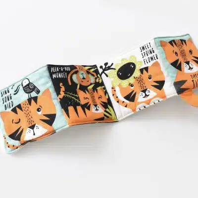 Wee Gallary - Baby's eerste soft book - Tiger