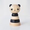 Wee Gallary - Wood Stacker - Panda