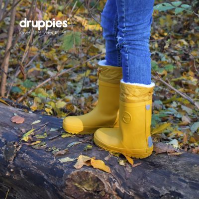 Druppies Winter Boots - Okergeel mt 23