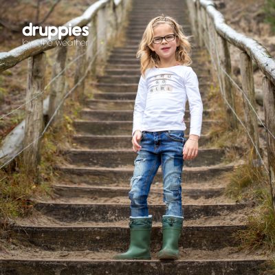 Druppies Winter Boots - Olijfgroen Maat 23