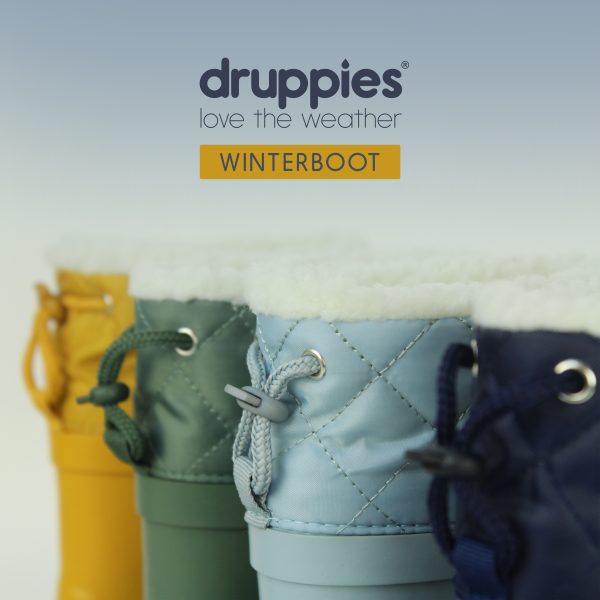 Druppies Winter Boots - Olijfgroen Maat 23