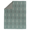 Fresk - Knitted Blanket 80x100 cm Forest Green