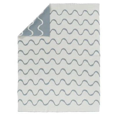 Fresk - Knitted Blanket 80x100 cm Waves
