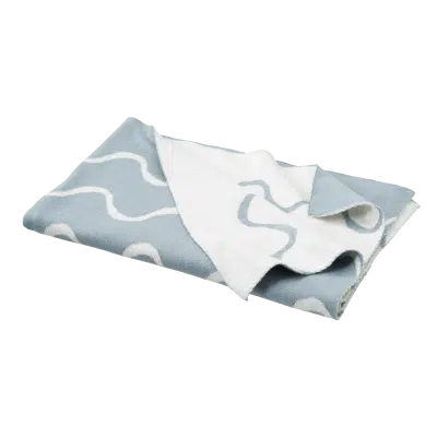 Fresk - Knitted Blanket 80x100 cm Waves
