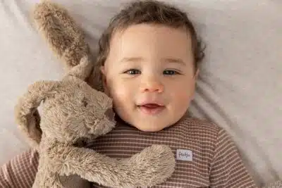 Feetje - Pyjama wafel - Bruin 68