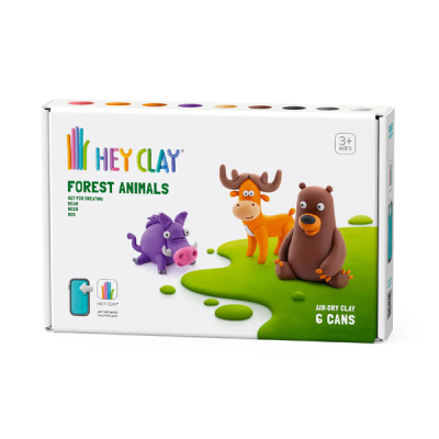 Hey Clay - Bosdieren - Zwijn, beer, hert